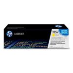 HP 125A, YELLOW  Toner Cartridge (CB542A)