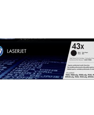 HP 43X High Yield Black Toner Cartridge,C8543X