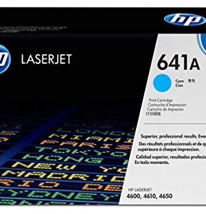 HP 641A, Cyan Toner Cartridge (C9721A)