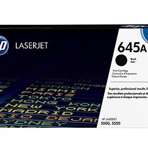 HP 645A, Original Black Toner Cartridge,C9730A