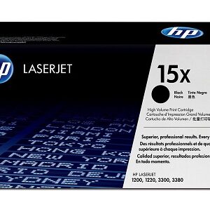 HP 15X (C7115X) High Yield Black Toner Cartridge - 3500 Pages
