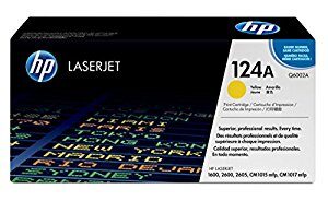 HP 124A Yellow Original Toner Cartridge (Q6002A)