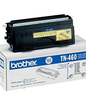 Brother TN-460 Black Toner Cartridge, High Yield, TN460
