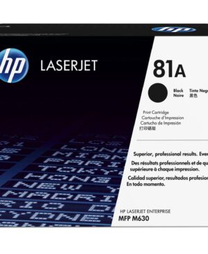 HP 81A (CF281A) Standard Yield Black Toner Cartridge - 10500 Pages