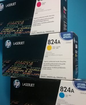HP 824A Cyan/Yellow/Magenta Imaging DrumCB385A,CB386A,CB387A