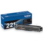 Brother Genuine TN221BK Black Toner Cartridge - Laser - Standard Yield - 2500 Pages