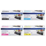 Genuine Brother TN-331 BK/C/Y/M Laser Toner Cartridges,4PK