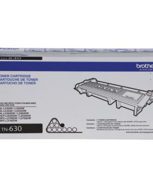 Genuine Brother TN-630 Black Toner Cartridge
