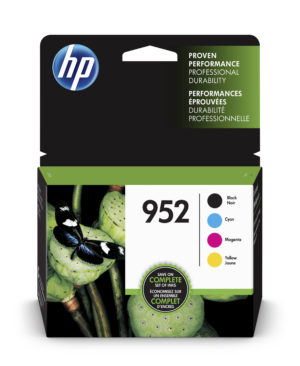 HP 952 Black, Cyan, Magenta & Yellow ink cartridges, 4-Pack (X4E07AN)