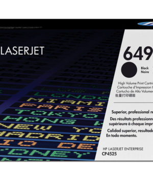 HP 649X High Yield Black Toner Cartridge,CE260X