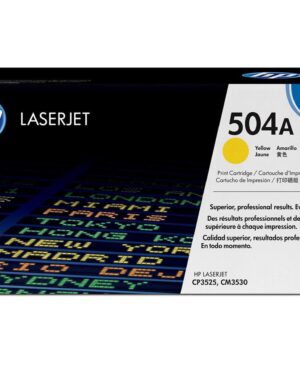 HP 504A (CE252A) Yellow Toner Cartridge