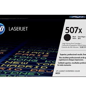 HP 507X (CE400X) Black Laser Toner Cartridge - 11000 Pages