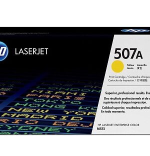 HP 507A (CE402A) Yellow Laser Toner Cartridge - 6000 Pages