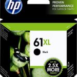 HP 61XL Black Ink Cartridge, CH563WN