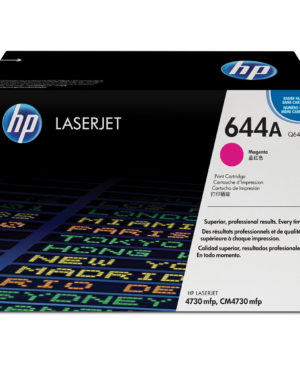 HP 644A Magenta LaserJet Toner Cartridge, Q6463A