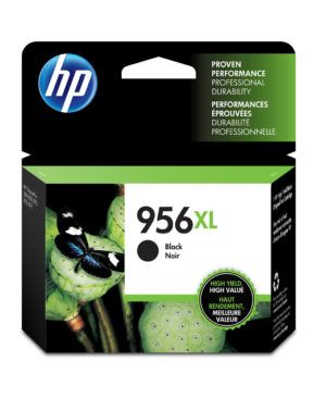 HP 956XL High Yield Black Ink Cartridge, L0R39AN