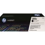 HP 305X High-Yield Black LaserJet Toner Cartridge,CE410X