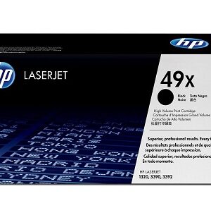 HP 49X (Q5949X) High Yield Black Toner Cartridge - 6000 Pages