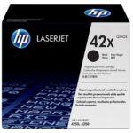 HP 42X (Q5942X) High Yield Black Toner Cartridge - 20000 Pages