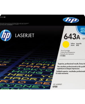 HP 643A  Yellow Laser Toner Cartridge,Q5952A