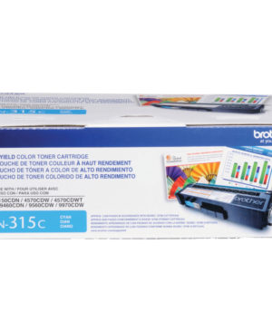 Brother TN-315C High-Yield Cyan Toner Cartridge
