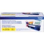 Brother TN-315Y High-Yield Yellow Toner Cartridge