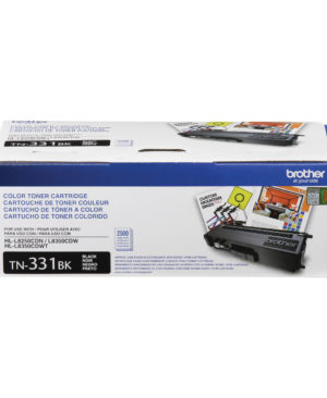 Brother TN-331BK Black Toner Cartridge,TN331BK