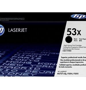 HP 53X (Q7553X) High Yield Black Toner Cartridge - 7000 Pages