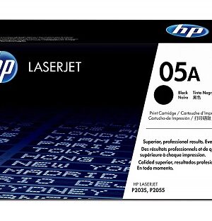 HP 05A (CE505A) Black Toner Cartridge - Single Pack - 2300 Pages