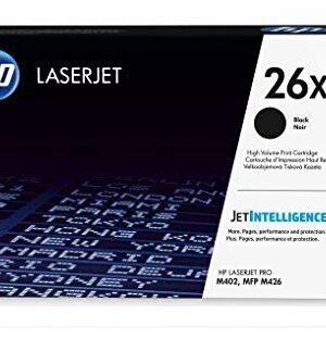 HP 26X (CF226X) High Yield Black Toner Cartridge