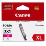 Original Canon CLI-281XL High Yield Magenta Ink Cartridge,2035C001
