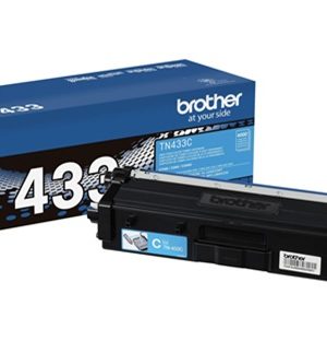 Original Brother TN-433C High Yield Cyan Toner Cartridge, TN433C