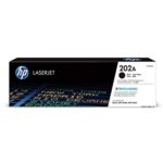 Original HP 202A Black Toner Cartridge, CF500A