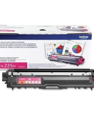 Brother TN-225M High-Yield Magenta Toner Cartridge,TN225M