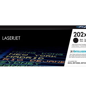 HP 202X (CF500X) Original High Yield Black Toner Cartridge - 3200 Pages