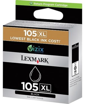 Original Lexmark™ 105XL High Yield Black Ink Cartridge , 14N0822