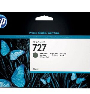 HP 727 (B3P22A) Standard Yield Matte Black Ink Cartridge - 130 mL