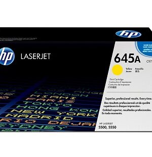 Original HP 645A Yellow Laser Toner Cartridge,C9732A