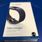 Fitbit Charge 2 Accessory Band, Leather, Indigo,FB160LBNVL Large