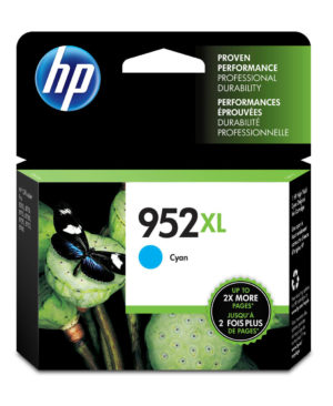HP 952XL High Yield Cyan Ink Cartridge,L0S61AN