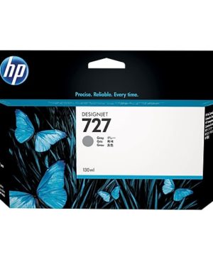 HP 727 Gray Ink Cartridge, Standard, B3P24A