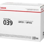 Canon 039 Standard Black Toner Cartridge, 0287C001