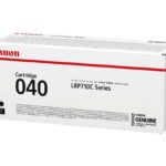 Canon 040 BK Black Toner Cartridge, 0460C001