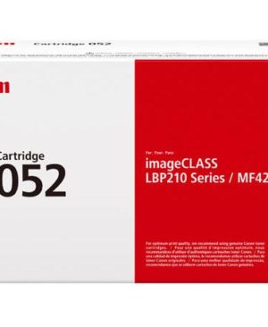 Canon 052 Black Toner Cartridge, Standard (2199C001)