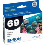 Epson 69 Black Ink Cartridge, Standard, T069120-S