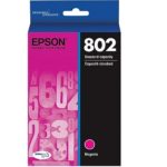 Epson 802 DURABrite Ultra, Standard Magenta Ink Cartridge, T802320-S
