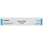 Canon 034 Standard Cyan Toner Cartridge,  9453B001