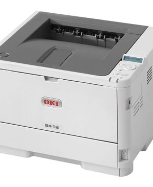 OKI® B412dn Monochrome Laser Printer, 62444301