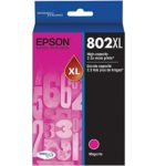 Epson 802XL High Yield Magenta Ink Cartridge, T802XL320-S