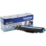 Genuine Brother TN-227C High Yield Cyan Toner Cartridge, TN227C
